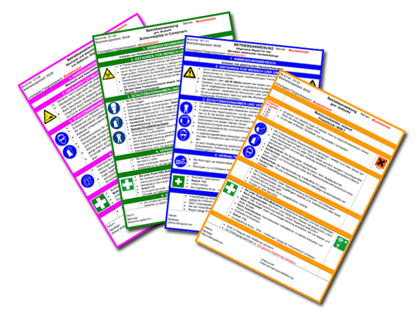 Betriebsanweisungen - Arbeitssicherheits- Und Sachverständigenbüro Petersen